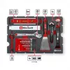 EINHELL-KWB E-Case Renovation Tool Kit, 78-osaline (Must/Punane)