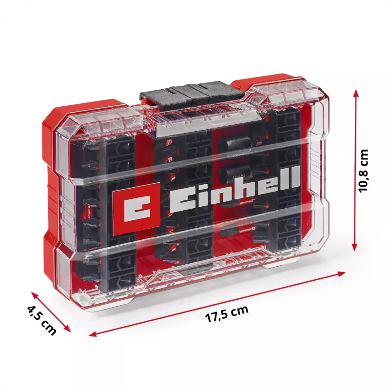 EINHELL-KWB Löökriistade ja Pistikupesade Komplekt M-CASE'is, 39-osaline