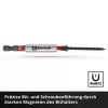 EINHELL-KWB Löökriistade ja Pistikupesade Komplekt M-CASE'is, 39-osaline