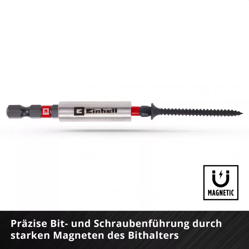 EINHELL-KWB Löökriistade ja Pistikupesade Komplekt M-CASE'is, 39-osaline