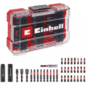 EINHELL-KWB Löökriistade ja Pistikupesade Komplekt M-CASE'is, 39-osaline
