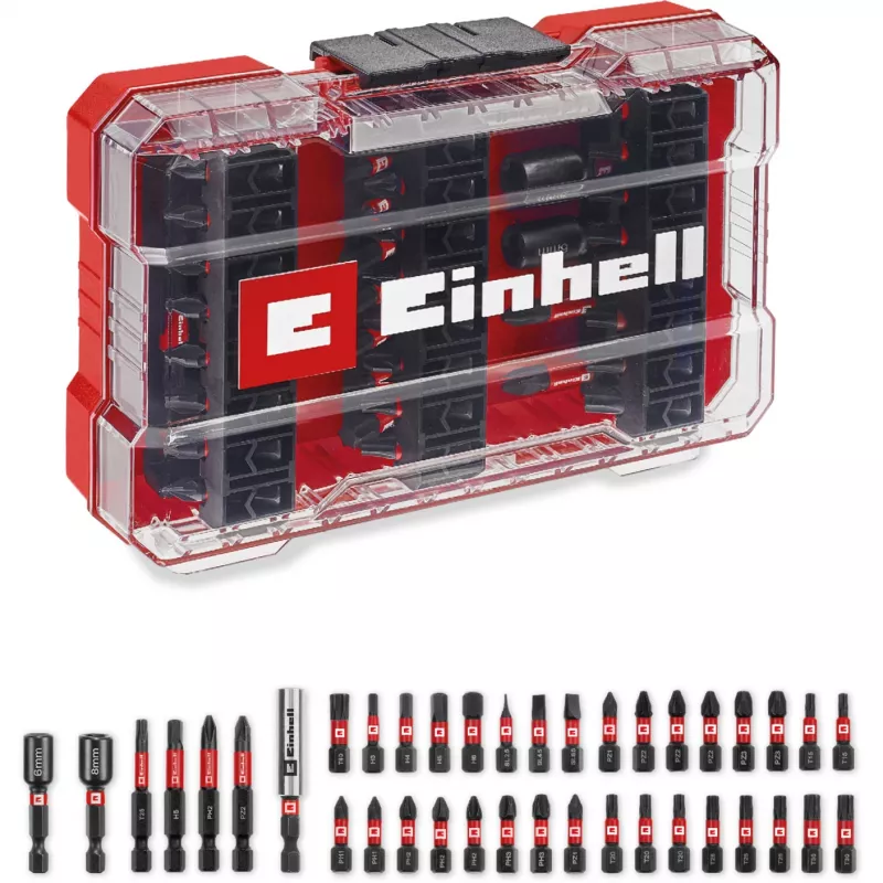 EINHELL-KWB Löökkeermikukomplekt M-CASE'is, 39-osaline (koos pesadega)