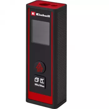 EINHELL Laser Distance Meter TC-LD 30 R (Black/Red, 5 cm - 30 m)