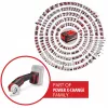EINHELL Power X-Change Universal Cutter TE-UC 18/6 Li - Solo, 18V (Must/Punane, ilma aku ja laadijata)