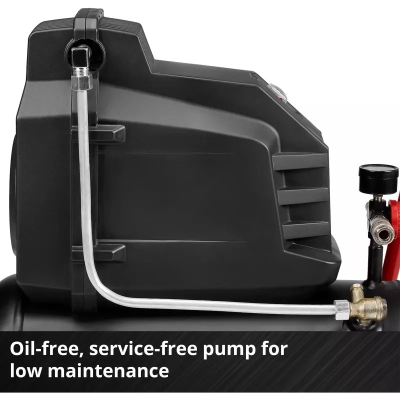EINHELL TC-AC 190/24/8 I OF Õlivaba kompressor, 1100 W, 24 L paak, 8 bar, must