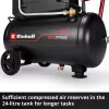 EINHELL TC-AC 190/24/8 I OF Õlivaba kompressor, 1100 W, 24 L paak, 8 bar, must