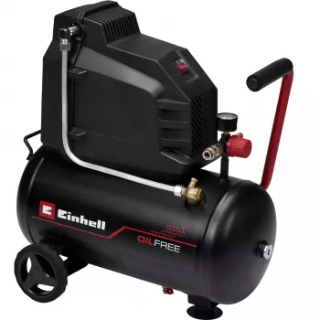 EINHELL TC-AC 190/24/8 I OF Õlivaba kompressor, 1100 W, 24 L paak, 8 bar, must