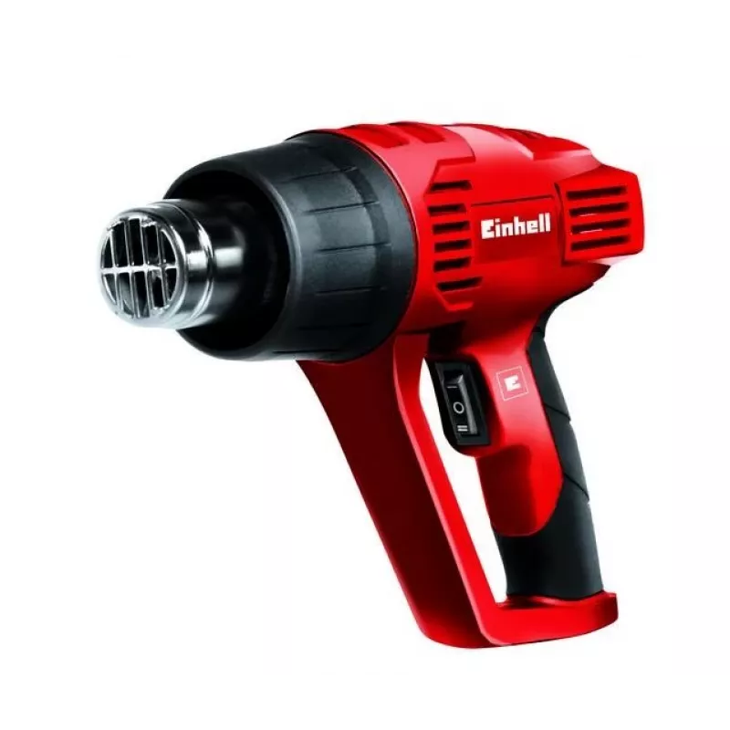 Einhell TC-HA 2000/1 kuumaõhupuhur 2000 W 550°C 500 l/min 4 otsikuga ja kaabitsaga, punane