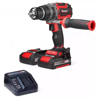 Einhell TP-CD 18/70 Li-i BL Akudrell – 18V harjadeta, 70 Nm, 2-käiguline, 2x4.0Ah Li-Ion komplekt