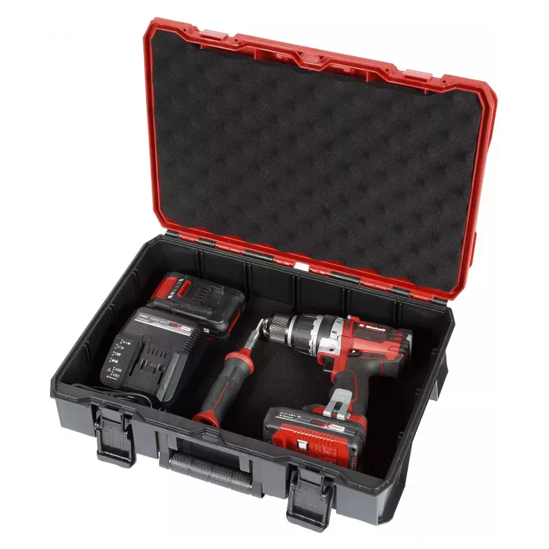 Einhell TP-CD 18/70 Li-i BL Akudrell – 18V harjadeta, 70 Nm, 2-käiguline, 2x4.0Ah Li-Ion komplekt