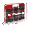 EINHELL XL-CASE Löök- ja puuriterade komplekt, 95-osaline, puuriterade ja otsikute komplekt