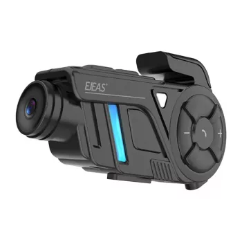 EJEAS K1Pro+ Mootorratta Intercom koos 1080P Salvestiga - Üksik Intercom