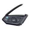 EJEAS MS20 Mootorratta intercom Bluetooth 5.1, 1000m ulatus, IP65, CVC mürasummutus, HD stereokõlarid, FM-raadio, USB-C, kuni 20h kõneaeg