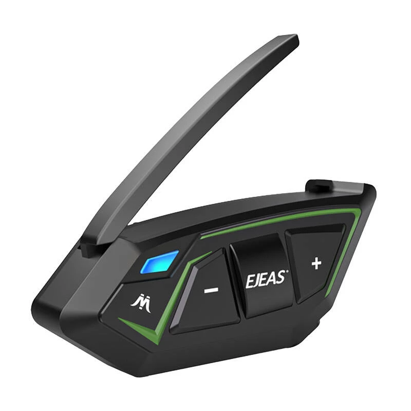 EJEAS MS8-SE Bluetooth Mootorratta Intercom - 8 Sõitjat, 1.5 km Leviala, IP65, 20 h Kõneaega