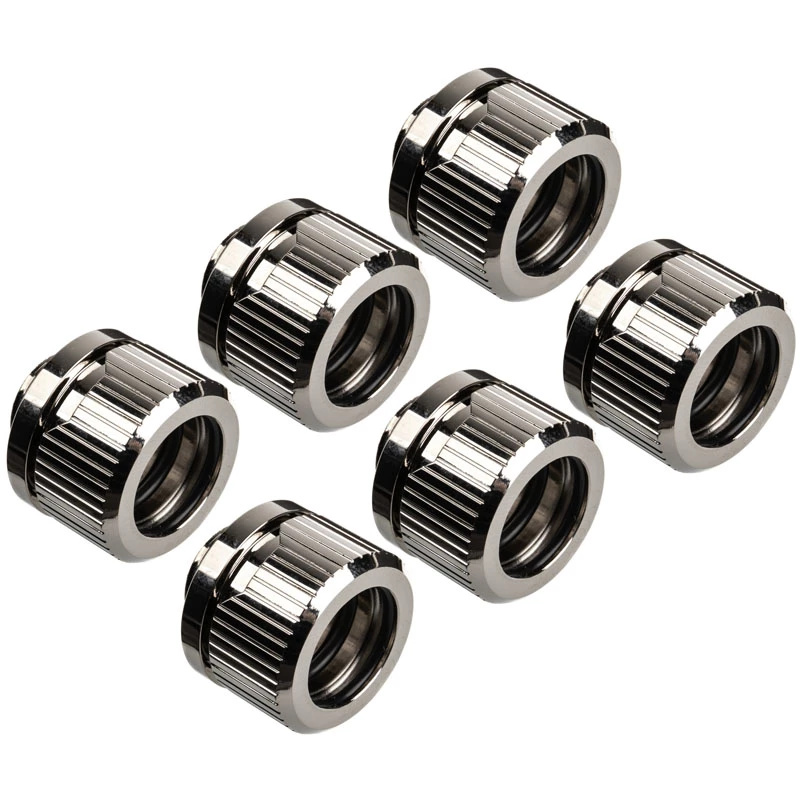 EK Water Blocks EK-Quantum Torque HDC 14 - 6-Pack, Silver