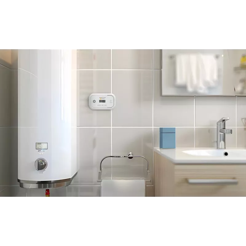 EL-HOME CD-17A2v2300/B võrgutoitega süsinikmonooksiidi andur LCD-ekraani ja 9V varutoitega