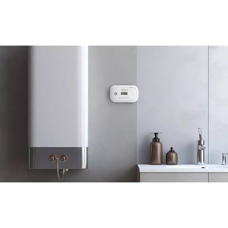 EL-HOME CD-17A2v2300/B võrgutoitega süsinikmonooksiidi andur LCD-ekraani ja 9V varutoitega