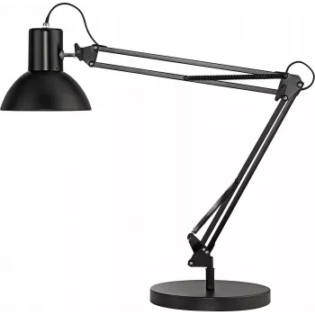 ELBA Unilux Success 80 Lauvalamp E27 Must