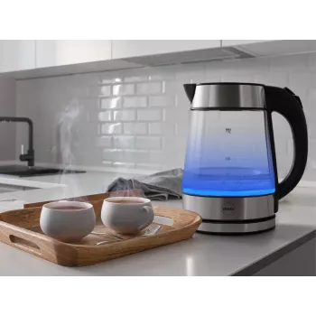 ELDOM C420 KETTY GLASS Juhtmeeta Veekeetja 1.7 L 2200 W