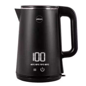 ELDOM C515C Juhtmevaba veekeetja 1.8 L 2000 W Must