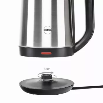 ELDOM CS30 ACERO Juhtmevaba Veekeetja 2.0 L 2000 W Hõbedane