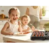 Eldom GK110 kontaktgrill 2000 W must/hõbedane