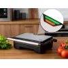 Eldom GK110 kontaktgrill 2000 W must/hõbedane