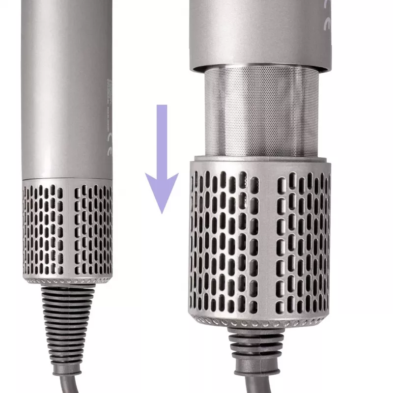 ELDOM HT280 föön, 1650 W, hall, 3 kuumusastet, 2 kiirusastet, külmaõhu nupp, koondusotsik, eemaldatav õhufilter, riputusaas, ülekuumenemiskaitse, 1,8 m kaabel
