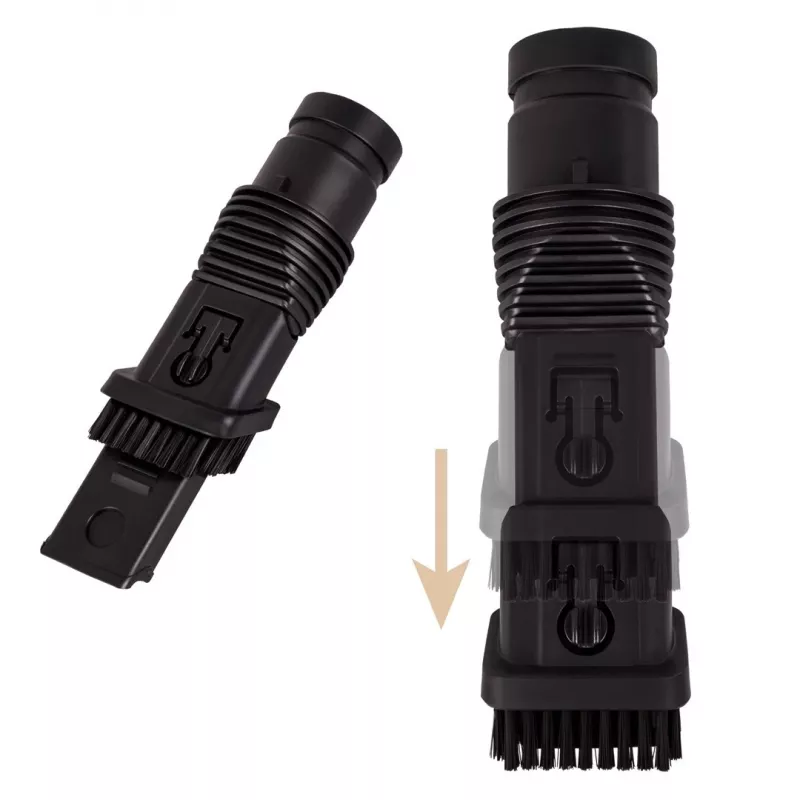 ELDOM OB210 juhtmevaba 2-in-1 pulstolmuimeja ja käsitolmuimeja, 22.2V Li-ion, 40 min tööaeg, HEPA, LED-hari, hõbedane