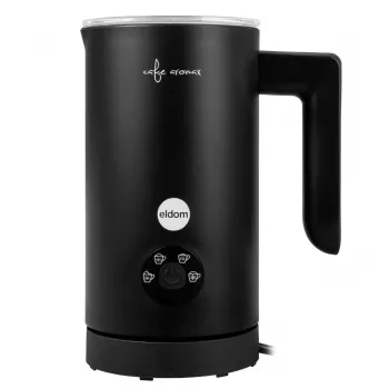 ELDOM SI560C piimavahustaja must - 500W automaatne kuuma ja külma vahustamine, 300ml kuumutamine, roostevaba teras