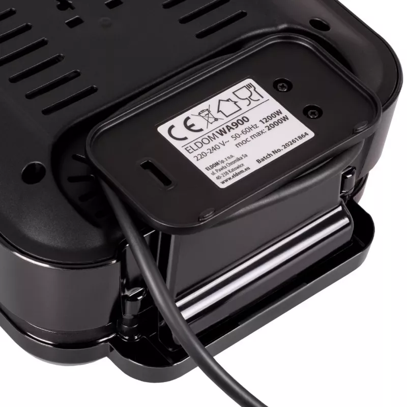 ELDOM WA900 vahvlimasin 1200W must