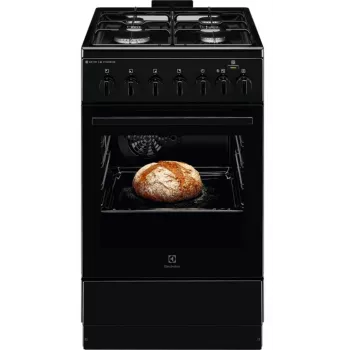 Electrolux 600 seeria gaaspliit elektriahjuga, must, 50 cm