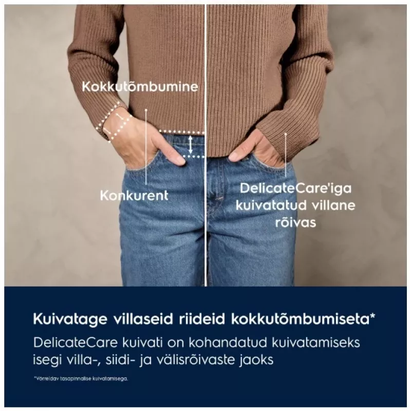 Electrolux EW7D495UDE soojuspumbaga trummelkuivati, 9 kg, A++