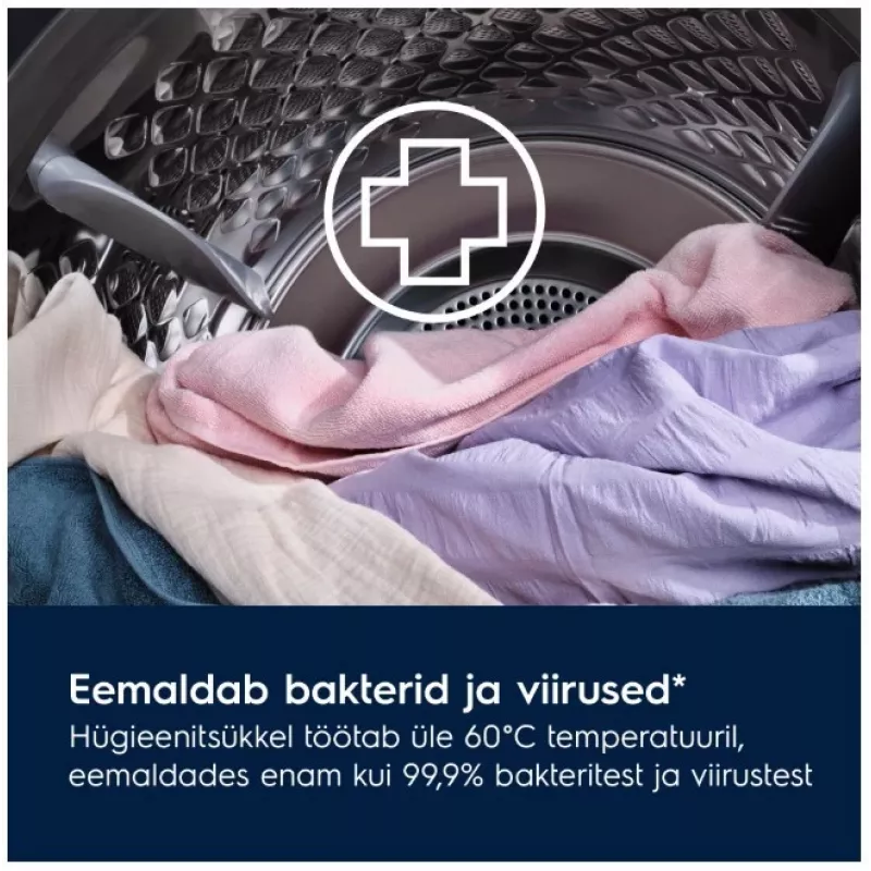 Electrolux EW7D495UDE soojuspumbaga trummelkuivati, 9 kg, A++