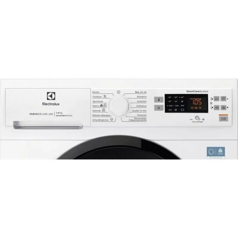 Electrolux EWS6526BP 6 kg 1200 p/min vabaltseisev esilaadimisega pesumasin - valge
