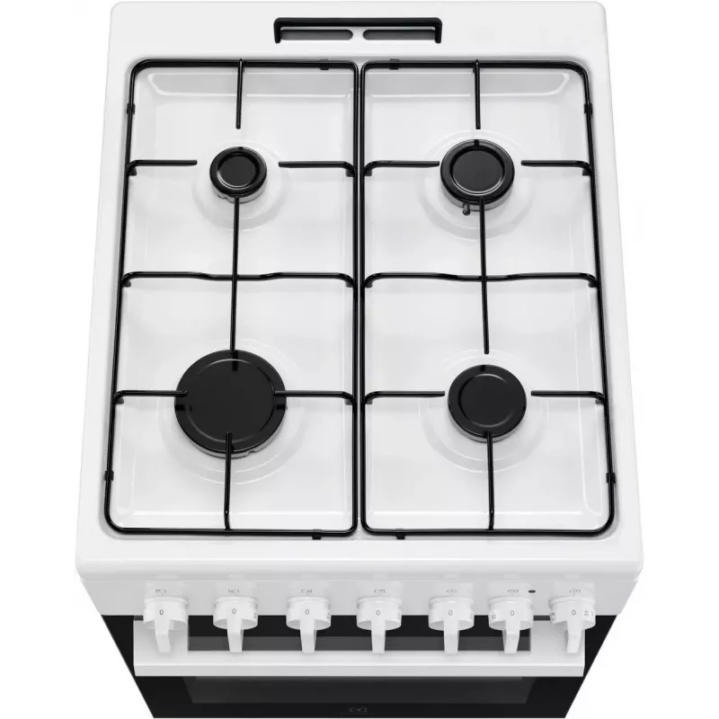 Electrolux LKK520032W eraldiseisev gaaspliiidi ja elektriahjuga pliit, 50 cm, valge