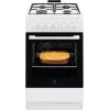 Electrolux LKK520032W eraldiseisev gaaspliiidi ja elektriahjuga pliit, 50 cm, valge
