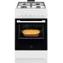 Electrolux LKK520032W eraldiseisev gaaspliiidi ja elektriahjuga pliit, 50 cm, valge