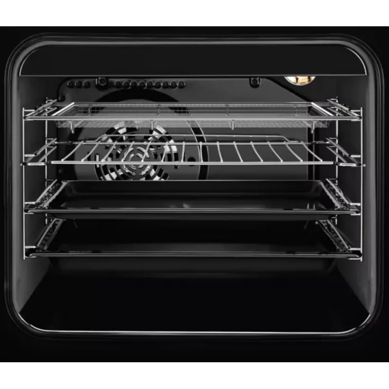 Electrolux LKR564275K eraldiseisev elektripliit keraamilise pliidiraua ja ventilaatorahjuga, must