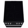 Electrolux LKR564275K eraldiseisev elektripliit keraamilise pliidiraua ja ventilaatorahjuga, must