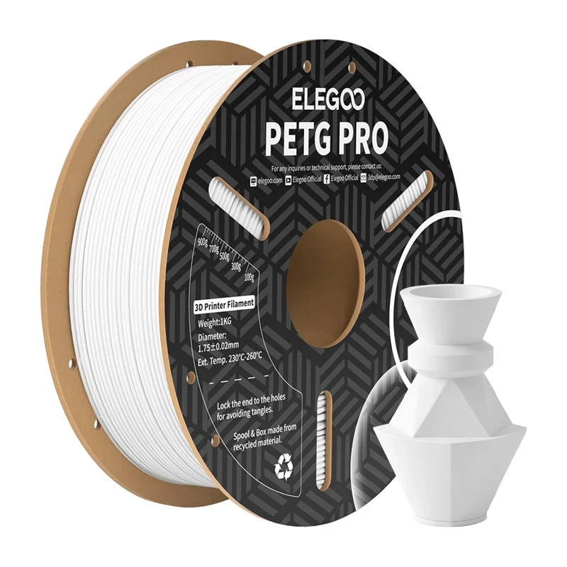 ELEGOO PETG Pro Filament (Valge)