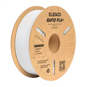 ELEGOO Rapid PLA+ Filament (Valge) 1.75 mm 1 kg