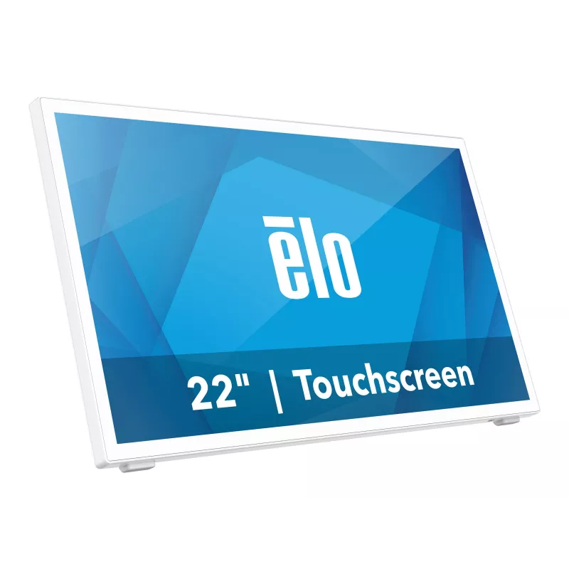 Elo Touch Solutions Elo 2270L 21.5 tolli Full HD LCD puutetundlik monitor, PCAP, 10-punkti, HDMI/DisplayPort/VGA, valge