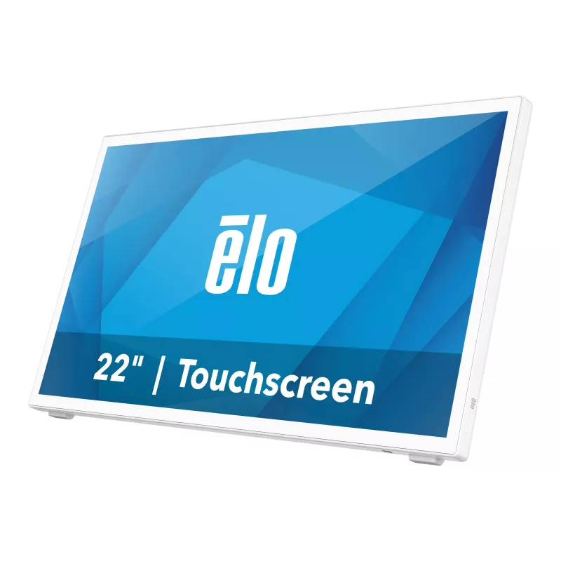 Elo Touch Solutions Elo 2270L 21.5 tolli Full HD LCD puutetundlik monitor, PCAP, 10-punkti, HDMI/DisplayPort/VGA, valge