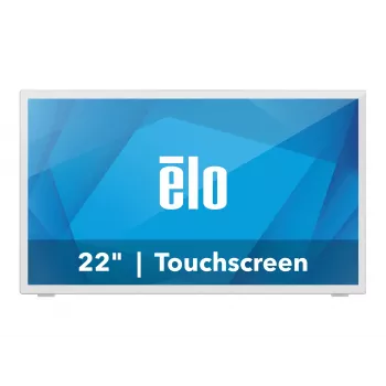 Elo Touch Solutions Elo 2270L 21.5 tolli Full HD LCD puutetundlik monitor, PCAP, 10-punkti, HDMI/DisplayPort/VGA, valge