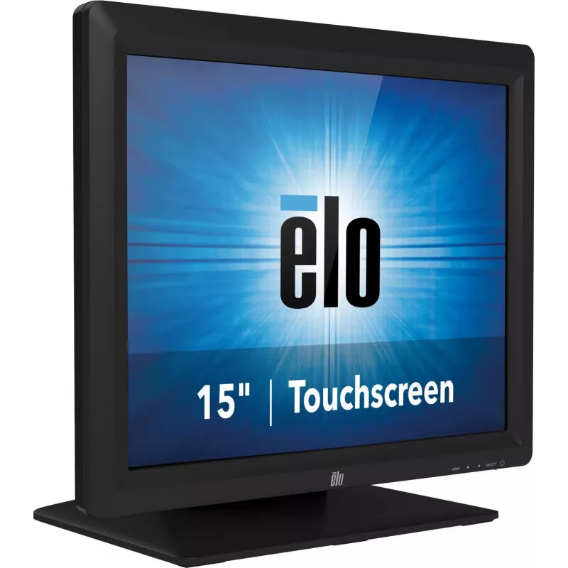 ELOTOUCH ET1517L 15-tolline puuteekraan, XGA 1024x768, AccuTouch Resistive, VGA, DVI-D, USB, hall