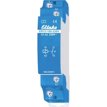Eltako elektrooniline lülitusrelee ER12-100-230V 16A 1NO 230V AC DIN-liinile 22100000