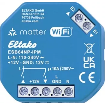 Eltako varjestusajam IP 2-kanaliline DIN-liinile kinnitatav 230V AC 3A 30064019