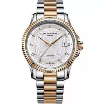 EMILE CHOURIET meeste automaatne sukeldujakell 40mm roostevaba teras must sihverplaat 081155G63223