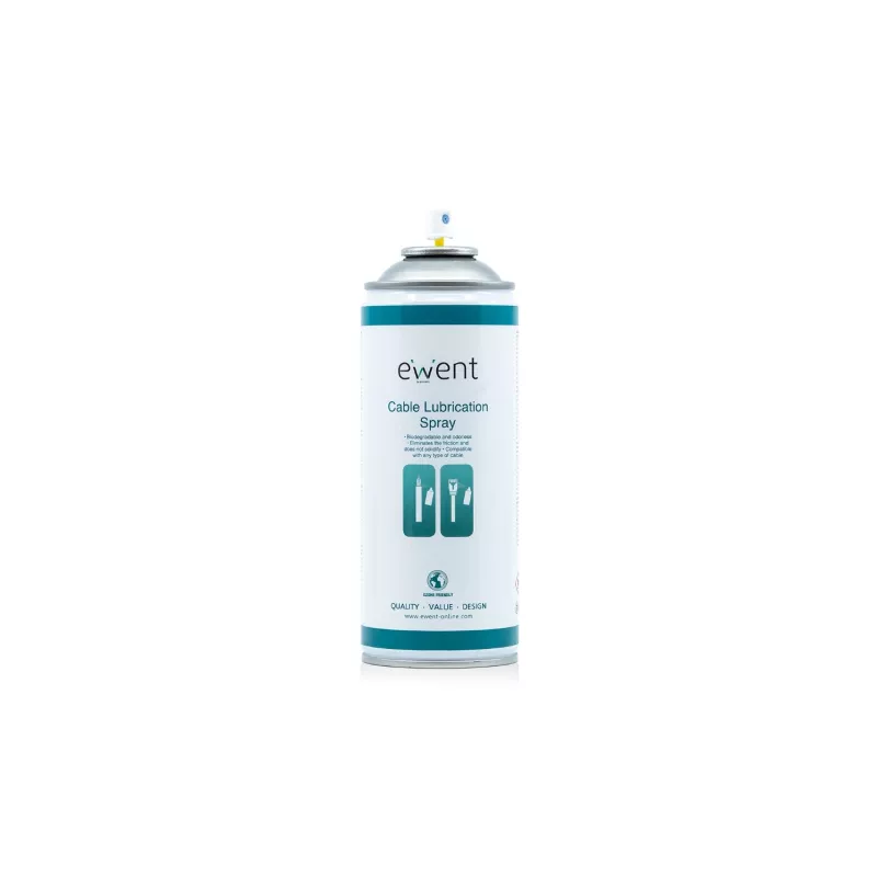 Eminent EW5618 plastikupuhastusvahend - 400 ml - aerosoolpihusti - valge
